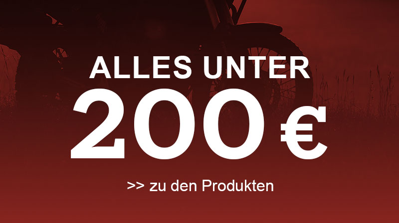Alles unter 200 Euro