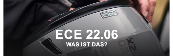 Normen für Motorradhelme