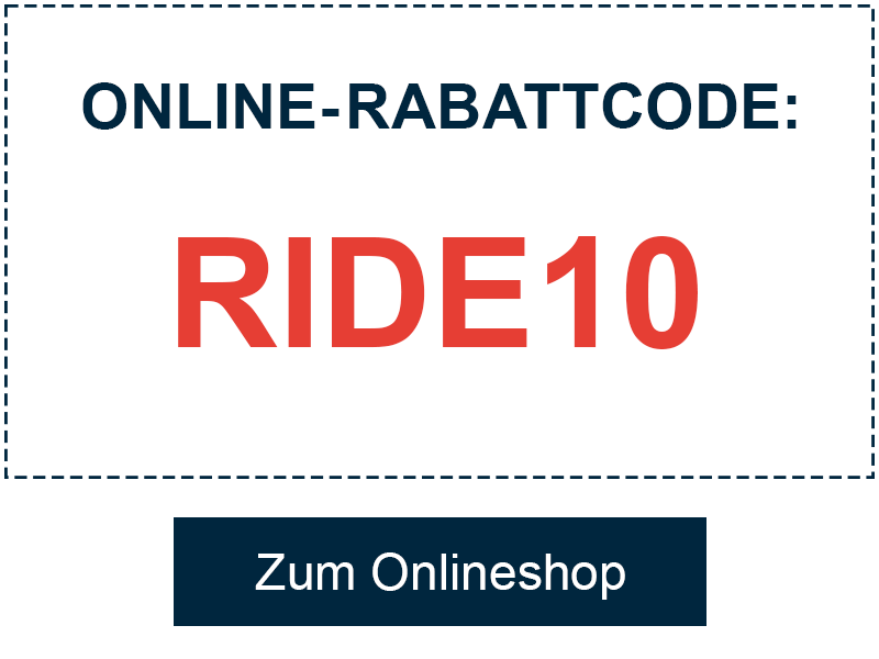 Onlinecode: RIDE10