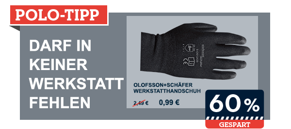 Olofsson + Schäfer Werkstatthandschuh