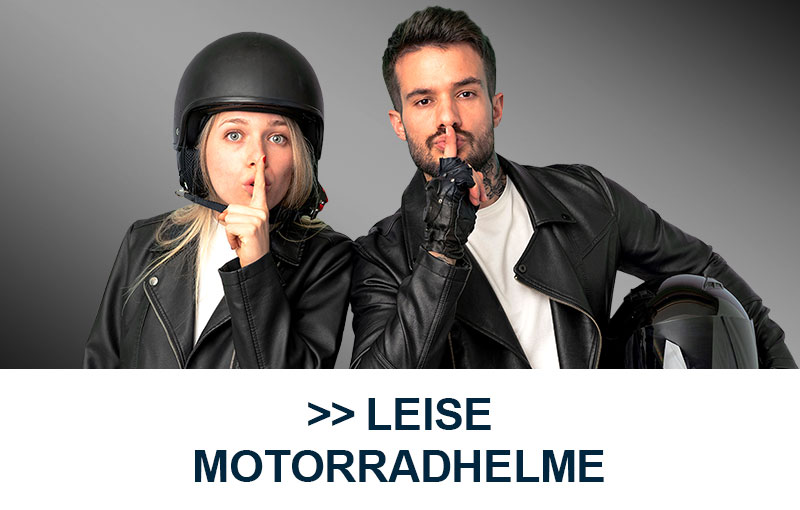 Leise Motorradhelme