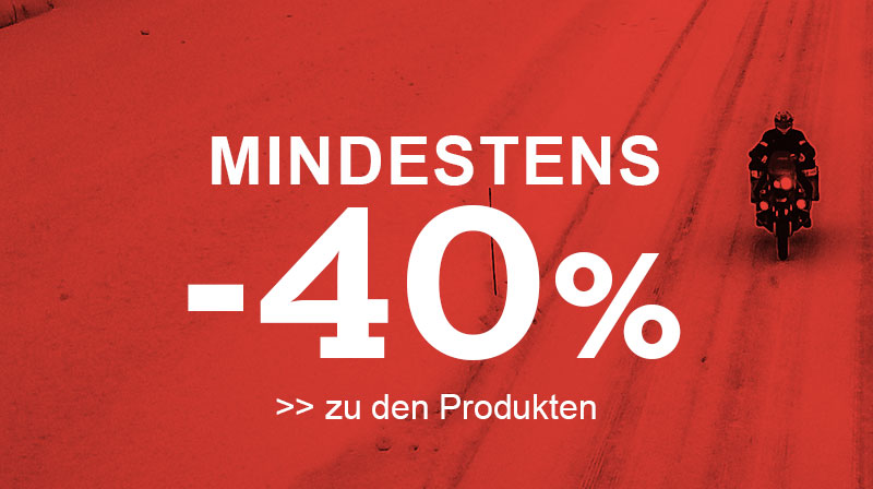 Mindestens 40% Rabatt