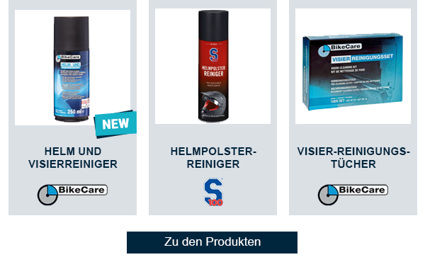 Entdecke die Helmpflege im POLO Onlineshop