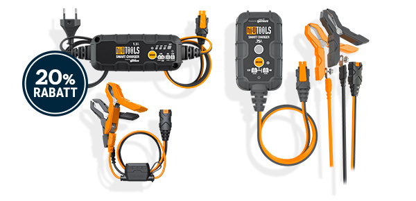 VOLLE LADUNG! BATTERIELADEGERÄTE VON HI-Q TOOLS