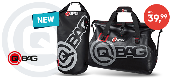 Frisch eingetroffen - neue Gepäckrollen von QBAG