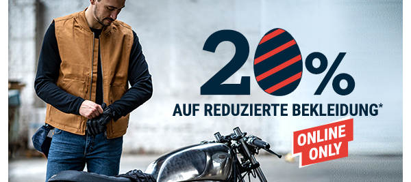 Osterspecial für Dich: 20% auf reduzierte Bekleidung*